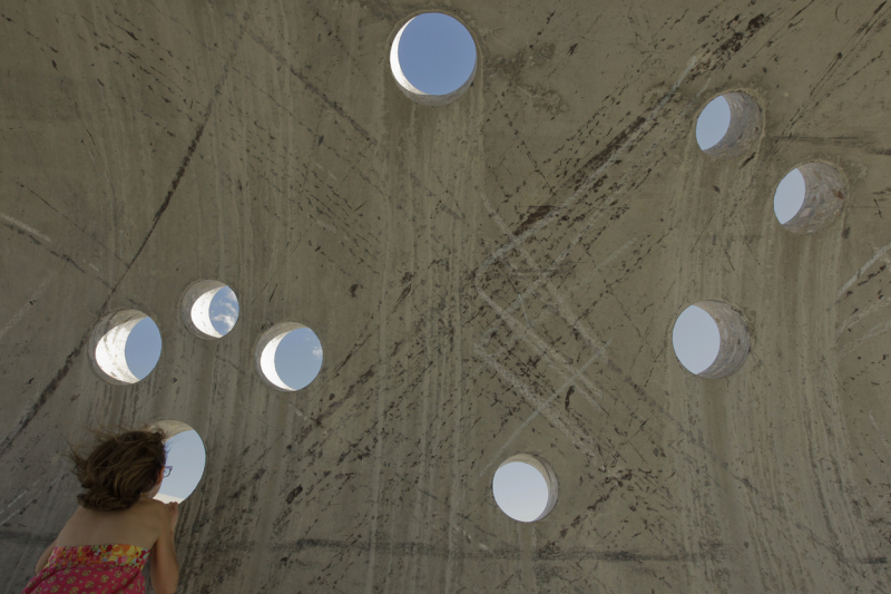 Nancy Holt, Sun Tunnels, Great Basin Desert, Lucin UT, 1973-76