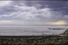 Robert Smithson, Spiral Jetty, Rozel Point UT, 1970
